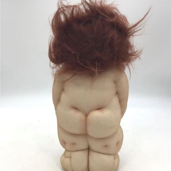 Vintage Very Rare Pudgie People Handcrafted Soft Sculpture Doll - Picture 2 of 6